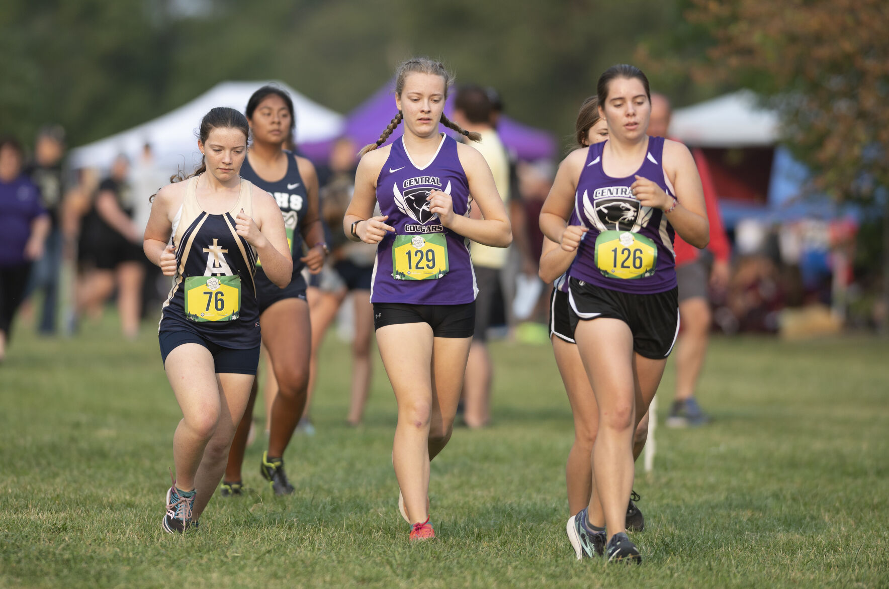 Forest Park Festival girls cross country